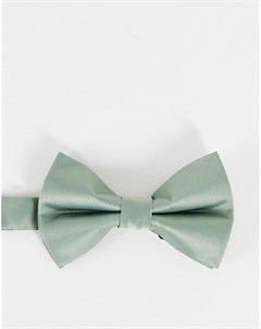 Шалфейно зеленый галстук бабочка Asos design