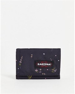 Черный кошелек с одним сложением и цветочным принтом Eastpak