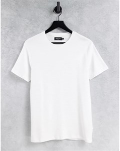 Белая футболка с короткими рукавами Burton Burton menswear