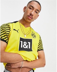 Желтая рубашка Football Borussia Dortmund 21 22 Puma