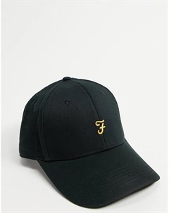 Черная кепка с логотипом Farah