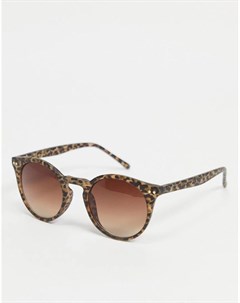 Круглые солнцезащитные очки с леопардовым принтом & other stories