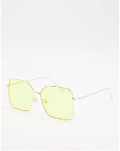 Квадратные солнцезащитные очки с декорированными затемненными стеклами London My accessories