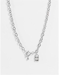 Ожерелье из цепочки с замочком Svnx