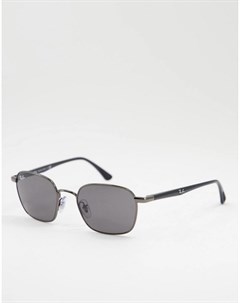 Квадратные солнцезащитные очки в серебристой оправе в стиле унисекс 0RB3664 Ray-ban®