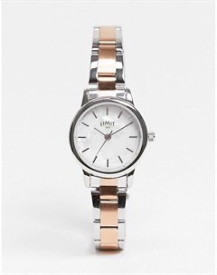 Женские часы с металлическим браслетом разных цветов и искусственным перламутровым циферблатом Limit