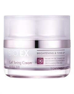 Крем Bio EX Cell Toning Cream Антивозрастной для Лица Тонизирующий 60 мл Tony moly