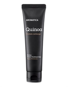 Маска Quinoa Protein Treatment Mask для Волос Восстанавливающая с Протеином 160 мл Aromatica