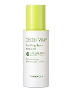 Сыворотка Green Vita C C Sparkling Serum для Лица с Витамином C 55 мл Tony moly