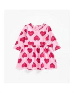 Платье Сердечки розовый Mothercare