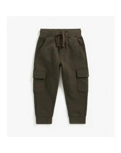 Спортивные брюки с карманами темно зеленый Mothercare