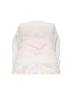 Комплект постельного белья Весенние цветы розовый Mothercare