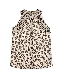 Леопардовая рубашка с рюшами Twinset