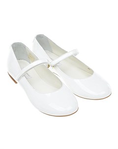 Белые лакированные туфли Dolce&gabbana