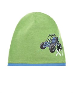 Зеленая шапка с принтом багги Maximo