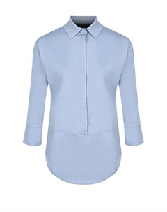 Синяя блуза с рукавами 3 4 для беременных Attesa