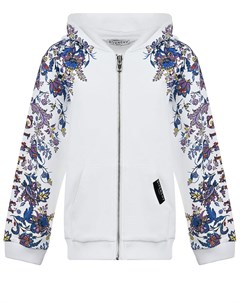 Спортивная куртка с цветочным принтом на рукавах Givenchy