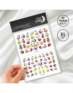 Слайдер дизайн для ногтей Fruits N725 Una luna