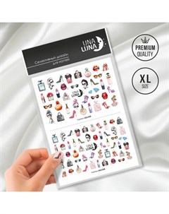 Слайдер дизайн для ногтей Fashion AQ1308 Una luna