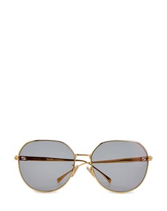 Очки авиаторы с кристаллами Swarovski и литой символикой Fendi (sunglasses)