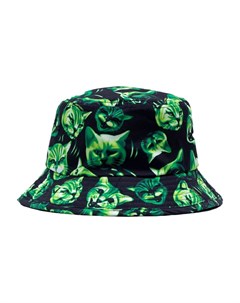 Панама Neon Nerm Bucket Hat Black 2021 Ripndip