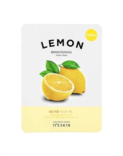 Маска для лица с экстрактом лимона для сияния кожи 18 г It's skin