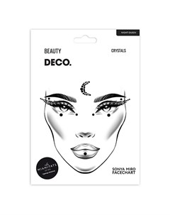Кристаллы для лица и тела FACE CRYSTALS by Miami tattoos Night queen Deco