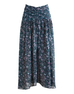 Хлопковая юбка с цветочным принтом Marino Isabel marant etoile