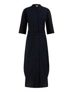 Черное платье из хлопка Loewe