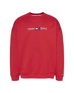 Мужская толстовка Seasonal Straight Logo Crew Tommy jeans