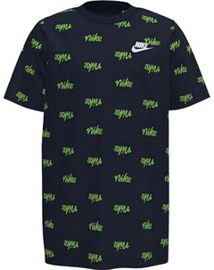 Подростковая футболка Script Older Kids Boys Printed T Shirt Nike