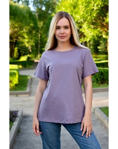 Жен футболка Базовая Лиловый р 52 Lika dress