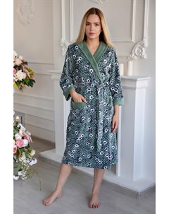 Жен халат Делма Зеленый р 54 Lika dress