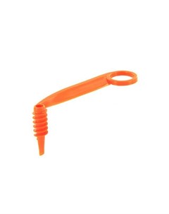 Нож декоратор для спиральной нарезки оранжевый Borner