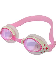 Очки для плавания ТПУ переносица B31523 2 Розовый белый Sportex