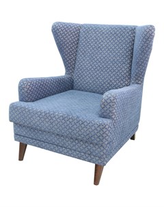 Кресло неваех 74x90x91 синее без механизма Fs