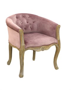 Кресло 61x61x71см розовое Гласар