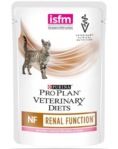 Veterinary Diets Nf Renal для взрослых кошек при хронической почечной недостаточности с лососем 85 г Purina