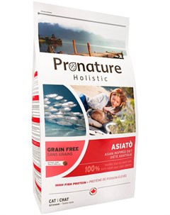 Holistic Grain Free Cat Asiato беззерновой для взрослых кошек Азиатская кухня 2 кг Pronature