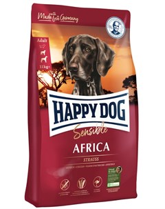 Сухой корм для собак Supreme Sensible Africa 12 5 кг Happy dog