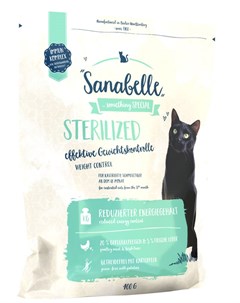 Сухой корм для кошек Sterilized 0 4 кг Sanabelle