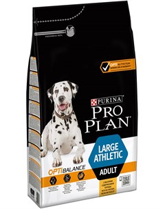Сухой корм для собак Adult Large Athletic 3 кг Purina pro plan