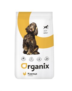Для собак с курицей и рисом 18 кг Organix (сухой корм)