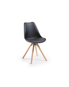 Комплект стульев lars черный 48x81x56 см La forma
