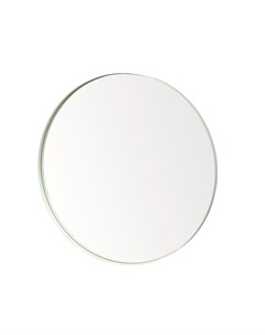 Настенное зеркало гала белый 4 см Simple mirror