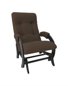 Кресло качалка глайдер montana коричневый 60x96x89 см Milli