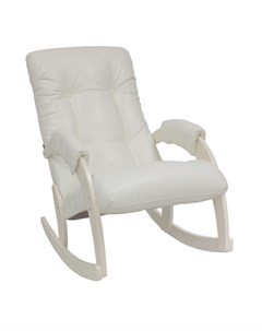Кресло качалка vegas белый 60x103 см Комфорт