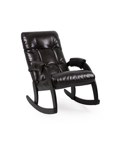 Кресло качалка vegas черный 60x87x103 см Комфорт