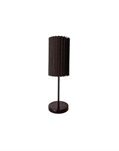 Настольный светильник rotor table lamp черный 14x47 см Woodled