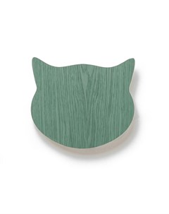 Настенный светильник vita cat зеленый 21x24x5 см Woodled